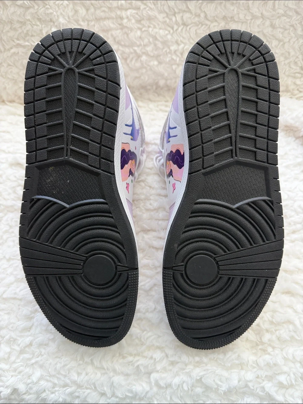 Olivia Rodrigo Purple Butterfly High-Top Sneakers